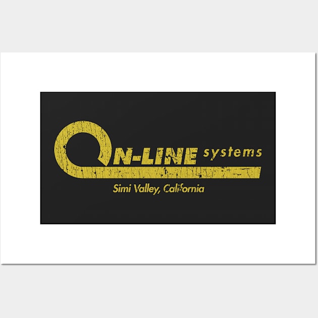 On-Line Systems 1979 Wall Art by JCD666